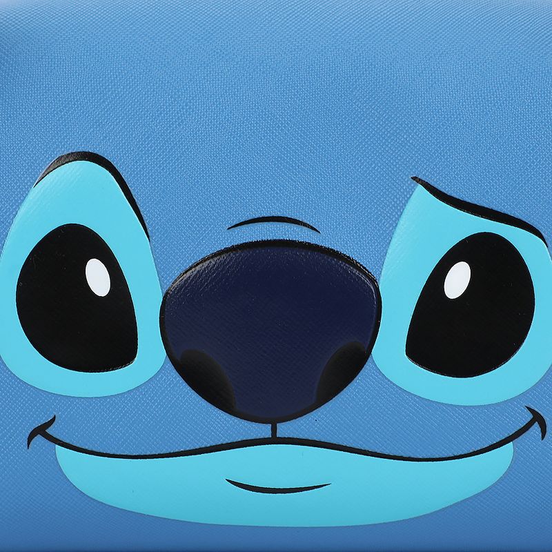 Lilo & Stitch Stitch Face Cosmetic Bag With 3D Ears, 4 of 6