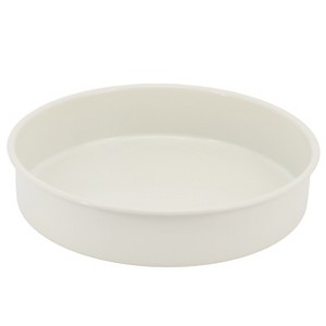 Martha Stewart Everyday Color Bake 8 Inch Carbon Steel Round Cake Pan in Linen - 1 of 4