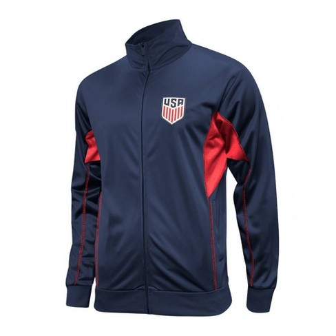 United States Soccer Federation Fortress Track Jacket - Navy Blue S