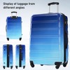 Whisen 3-Piece Hardshell Luggage Set with TSA Lock & Spinner Wheels (20"/24"/28") - 2 of 4