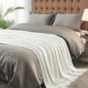 Inhand Knitted Gift Throw Blanket for Couch and Bed, 50"x60" Romatic Lightweight Decorative with Tassel, Farmhouse Warm Woven for Women - 3 of 4