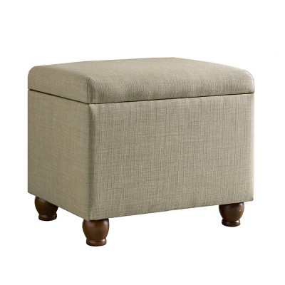 Storage Ottoman Tan - HomePop