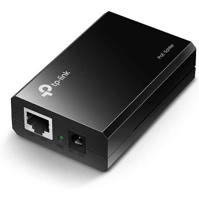TP-Link Gigabit Ethernet PoE Splitter Adapter Black (TL-PoE10R) Manufacturer Refurbished