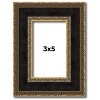 PosterPalooza | Photo Size Ornate Brown Picture Frame - UV Acrylic, Foam Board Backing, Hanging Hardware - 2 of 4