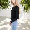 Anna-Kaci Women's Long Sleeve Button Down Collared Top with Stretch Fabric Fitted Design - 4 of 4