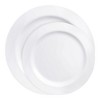 Smarty Had A Party Solid White Economy Plastic Dinnerware Set - 120 Sets - 2 of 4