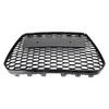 Front Center Bumper Grille Cover Honeycomb Mesh Grill Grille Trim Compatible For A5 RS5 2013-2015 European Model 8T0853651K (No Logos Version) - 4 of 4