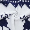 Coolmee Men's Christmas Sweater Ugly Knitted Xmas Sweaters Casual Snowflake Deer Pullover Knitwear - 4 of 4
