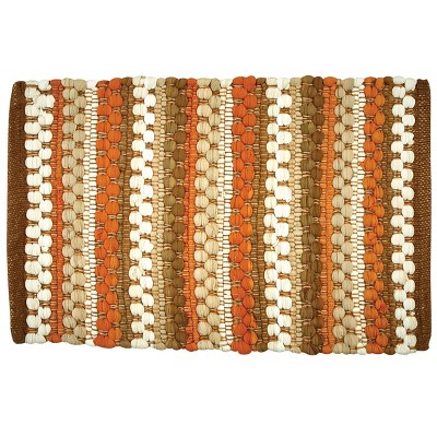 Park Designs Pumpkin Seed Chindi Placemat Set of 4