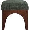 Meridian Furniture,Lawson Chenille Fabric Upholstered Ottoman - 2 of 4