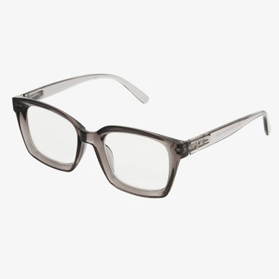 Women's Shiny Plastic Rectangle Blue Light Filtering Glasses - Universal Thread' Clear Diopter - image 2