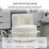MOONMISS 360 Degree Swivel Cuddle Barrel Accent Sofa Chairs, Round Armchairs with Wide Upholstered - 4 of 4