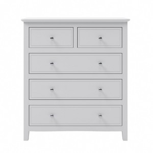Bella Depot 32.6''W 5 Drawers Solid Wood Chest - 1 of 4