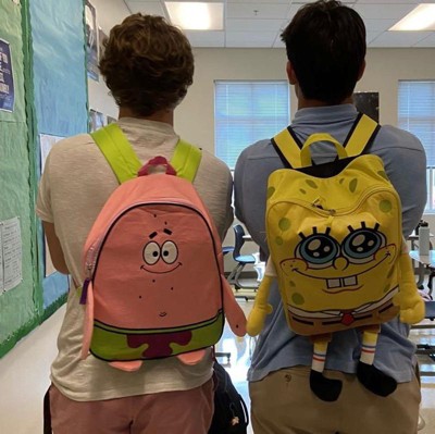 Spongebob and shop patrick backpack