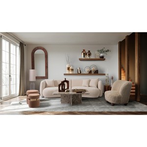 Glam Glass Decorative Jar with Resin Lid - Luxury Metallic Accent for Home, Office, Bedroom & Living Room - Bronze & Copper - 1 of 4