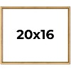 PosterPalooza | Classic Modern Gold Picture Frame - UV Acrylic, Backing Board, Hanging Hardware Included - 2 of 4