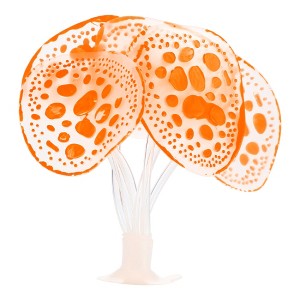Unique Bargains Simulation Glowing Silicone Aquarium Simulation Coral - 1 of 4