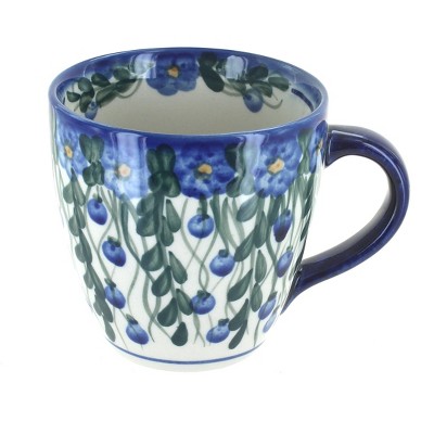 Blue Rose Polish Pottery Pandora Mug