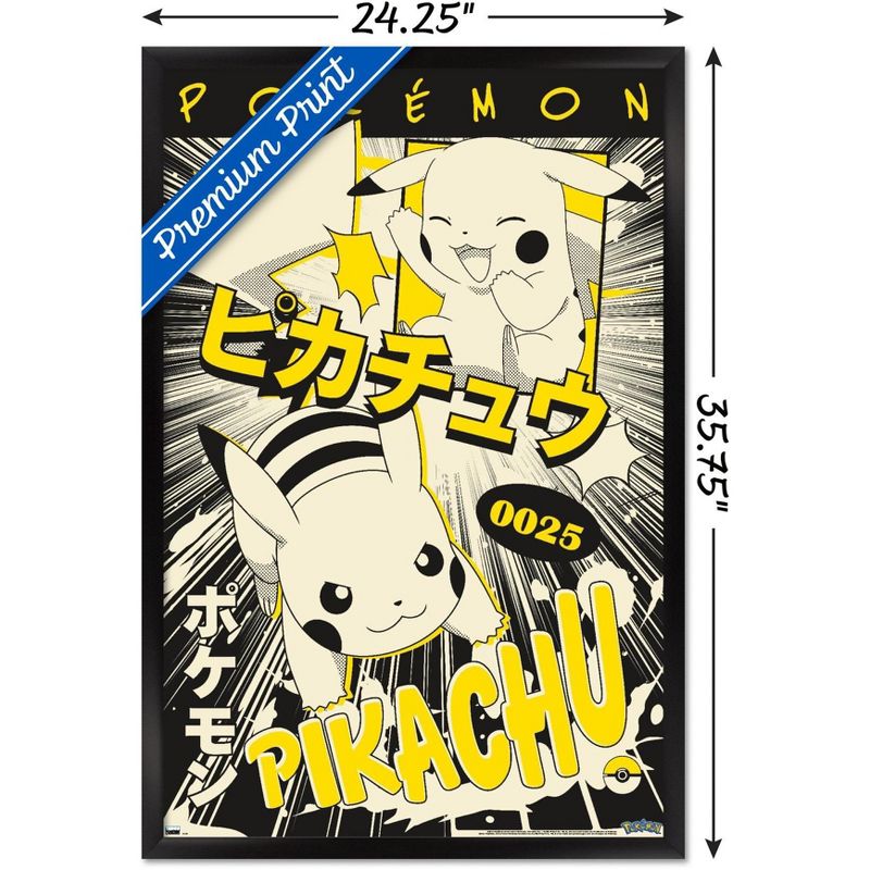 Trends International Pokémon - Pikachu Anime Framed Wall Poster Prints, 3 of 7
