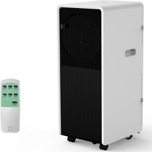 Acekool 14,000 BTU Portable Air Conditioner, 3-in-1 AC, Fan, Dehumidifier, for Room up to 700 Sq. Ft, Remote, Timer, Sleep Mode, Black+White - 1 of 4