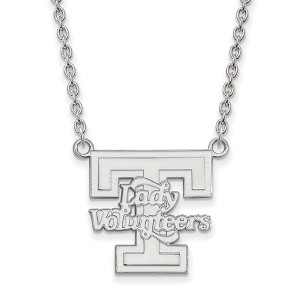 Black Bow Jewelry Sterling Silver Tennessee Volunteers NCAA Necklace 18 Inch - 1 of 4