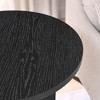 NicBex 23.6"/35.8" Modern Round Coffee Table,Minimalist End Table,Solid Wood Look MDF Side Table,Simple Center Table for Living Room,Office - 4 of 4
