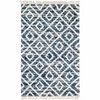 Unique Loom    Hygge Shag Diamond Area Rug - 2 of 4