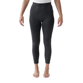 Muk Luks Women' Fleece Lined Legging-Charcoal 2X/3X - ShopStyle Leggings