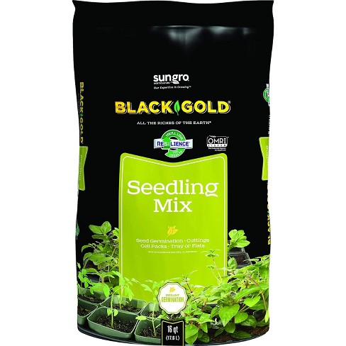 Sungro Black Gold Seeds Or Cutting Seedling Germination Mix 16 Quart 4 Pack Target