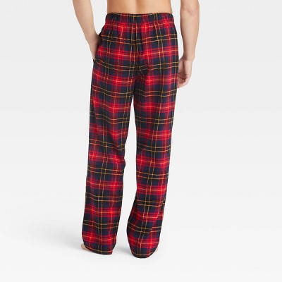 Flannel Women's Pajama Pants in Red and Black, Zazzle