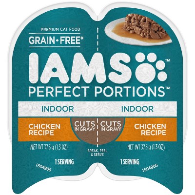 IAMS Perfect Portions Cuts in Gravy Chicken Flavor Indoor Wet Cat Food - 2.6oz