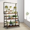 YIYIBYUS 3-Tier Heavy Duty Hanging Plant Stand Shelving Flower Pot Rack - 2 of 4