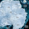 National Geographic Antarctica Satellite Map, Laminated, 31.25" x 20.25" - 3 of 3