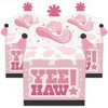 Big Dot of Happiness Rodeo Cowgirl - Treat Box Party Favors - Pink Western Party Goodie Gable Boxes - Set of 12 - 2 of 4