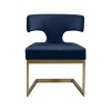 Meridian Furniture,Alexandra Velvet Dining Chair - 3 of 4