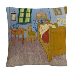Van Gogh 16 X 16 Decorative Throw Pillow by Trademark Fine Art - 1 of 4