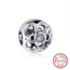 Birthstone Charms for Bracelet Sterling Silver CZ Womens Ginger Lyne Collection - 2 of 4