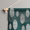Sheila Wenzel Ganny Snowflake Polka Dots Large Landscape 47" x 32" Fiber Wall Hanging - Society6 - 3 of 3