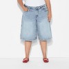 Women's Low-Rise Denim Skater Shorts - Wild Fable™ - 2 of 3