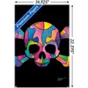 Trends International Jason Naylor - Color Skull Unframed Wall Poster Prints - 3 of 4