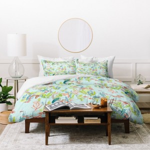 Cori Dantini The Mermaids Tale Duvet Cover Set Blue - Deny Designs - 1 of 4