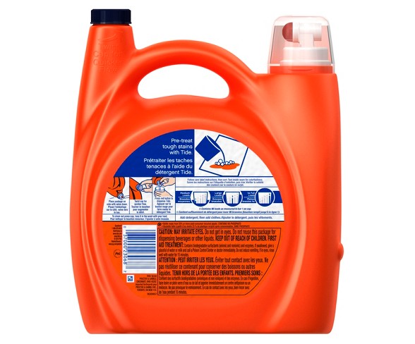 Tide HE Turbo Clean Original Liquid Laundry Detergent - 150 fl oz