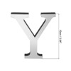 Unique Bargains Home Decoration Self-Adhesive 3D Acrylic Alphabet Mirror Wall Stickers - 2 of 3