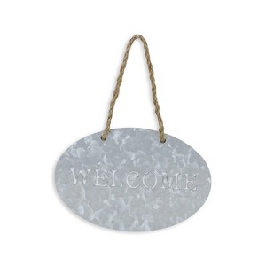 Cheung's PIetro Metal Garden Hanging Welcome Sign - 1 of 1