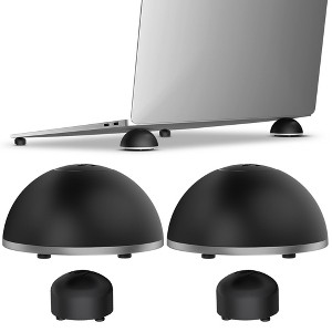 Purely BL2 Laptop Cooling Pad Legs Portable Magnetic Ball Opens Into 4 Non-Slip Laptop Stand Legs - 1 of 4