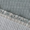 Reversible Textured Cotton Chambray Coverlet - Casaluna™ - 4 of 4