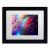 Trademark Fine Art -Beata Czyzowska Young 'Rainbow Logistics II' Matted Framed Art - 2 of 4