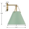Crystorama Lighting Xavier 1 - Light Sconce in  Vibrant Gold/Green - 2 of 4