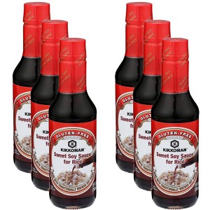 Kikkoman Sweet Soy Sauce for Rice - Case of 6 - 10 oz - 1 of 4