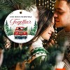Christmas Couples Gifts - First Christmas Together Ornament 2025 for Him Her, Boyfriend Girlfriend, Married Couple - 4 of 4
